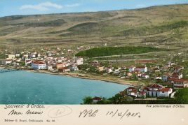 Άποψη του λιμένος και τμήματος της παραλιακής πόλεως των Κοτυώρων του Πόντου Άποψη του λιμένος και τμήματος της παραλιακής πόλεως των Κοτυώρων του Πόντου